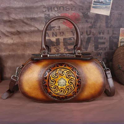 Handmade Embossed Retro Bag